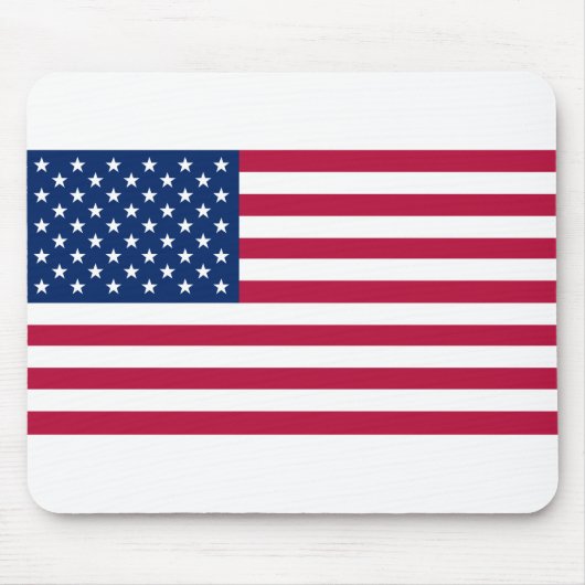 Die Flagge der USA Mousepad (Vorne)