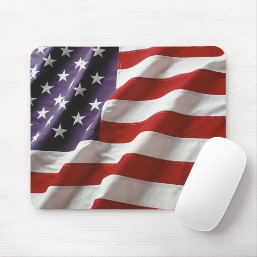 Die Flagge der USA Mousepad (Mit Mouse)