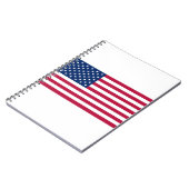 Die Flagge der USA Notizblock (Linke Seite)