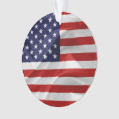 Die Flagge der USA Ornament (Vorderseite)