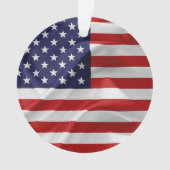 Die Flagge der USA Ornament (Vorderseite)