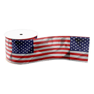 Die Flagge der USA Ripsband