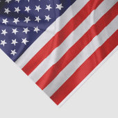 Die Flagge der USA Seidenpapier (Ausschnitt)