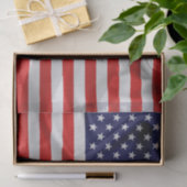 Die Flagge der USA Seidenpapier (Geschenk)
