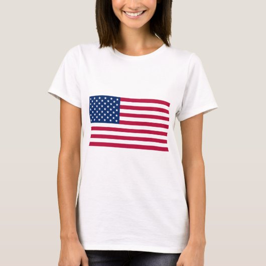 Die Flagge der USA T-Shirt (Vorderseite)