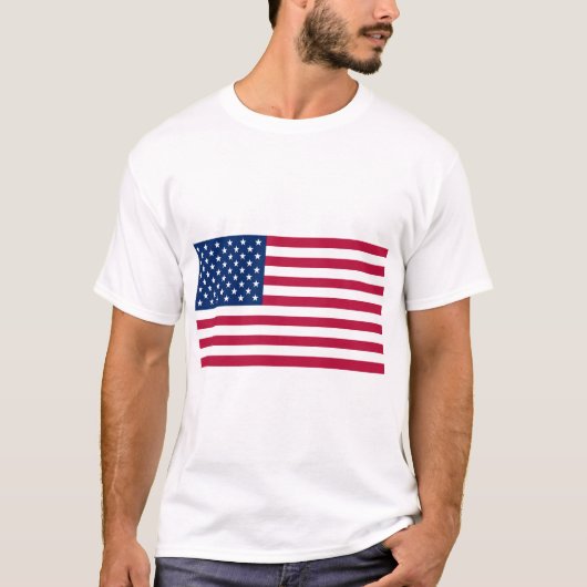 Die Flagge der USA T-Shirt (Vorderseite)