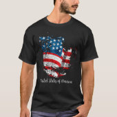 die Flagge der USA T-Shirt (Vorderseite)