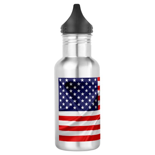 Die Flagge der USA Trinkflasche (Links)