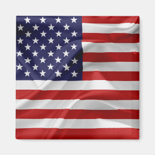Die Flagge der Vereinigten Staaten von Amerika Magnet