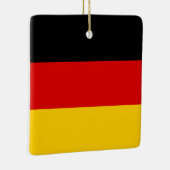 Die Flagge des Deutschen Schwarzen Golden Double S Keramikornament (Rechts)