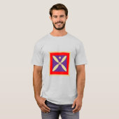 Die Flagge des Persischen Sassanid T-Shirt (Vorne ganz)