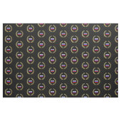 Die Flagge des Russen Stoff (Fat Quarter (45,7 x 55,9 cm))