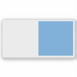 Die Flagge des Staat der Flüsse, Nigeria Aufkleber