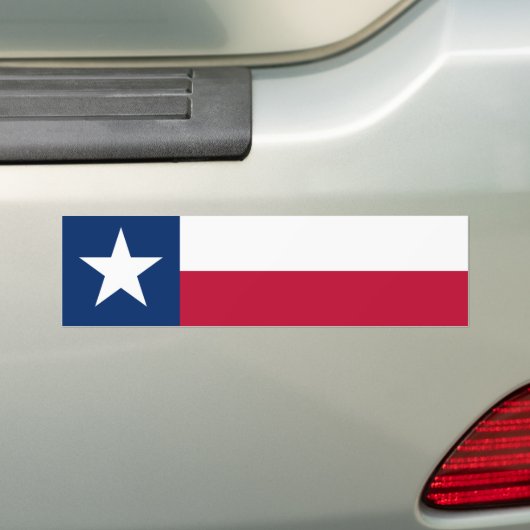 Die Flagge des Staates Lone Star Autoaufkleber (Auf Auto)