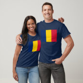 Die Flagge des Tschad Mens T - Shirt. T-Shirt (Unisex)