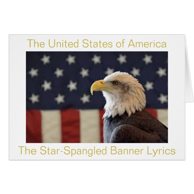 Die Flagge des USA (Vorderseite (Horizontal))