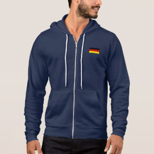 Die Flagge Deutschlands Hoodie