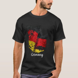 die Flagge Deutschlands T-Shirt