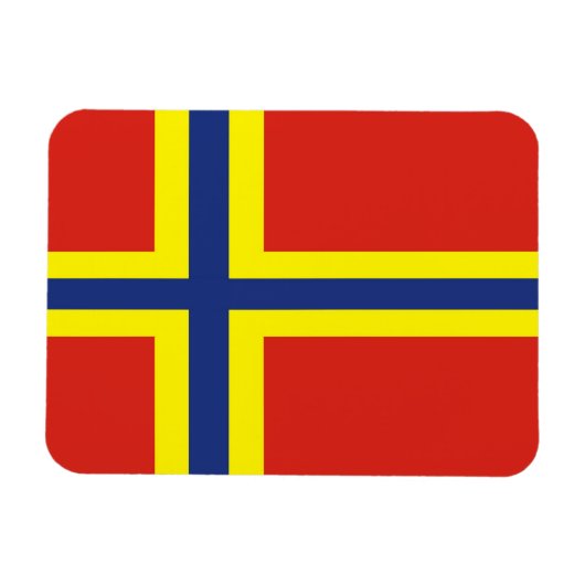 Die Flagge eines Landes, das große Reich vereint i Magnet (Horizontal)