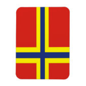 Die Flagge eines Landes, das große Reich vereint i Magnet (Vertikal)