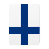 Die Flagge Finnlands - Siniristilippu Magnet (Vertikal)
