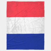 Die Flagge Frankreichs - Ein Tapisserie des franzö Fleecedecke (Vorderseite)