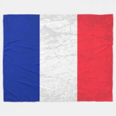 Die Flagge Frankreichs - Ein Tapisserie des franzö Fleecedecke (Vorderseite (Horizontal))