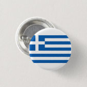 Die Flagge Griechenlands Button (Vorne & Hinten)