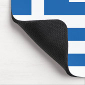 Die Flagge Griechenlands Mousepad (Ecke)
