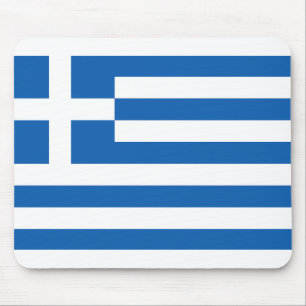 Die Flagge Griechenlands Mousepad