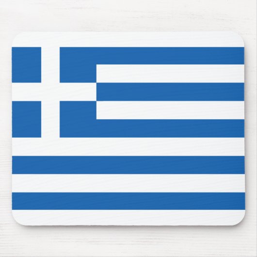 Die Flagge Griechenlands Mousepad (Vorne)