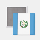 Die Flagge Guatemalas Magnet (Vorderseite/Rückseite)