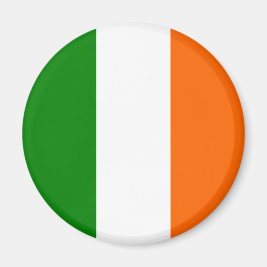 Die Flagge Irlands Magnet (Vorne)