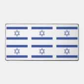 Die Flagge Israels Schreibtischunterlage (Vorderseite)