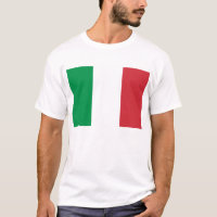 Die Flagge Italiens Der T - Shirt der Männer