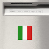 Die Flagge Italiens Magnet (In Situ (Geschirrspüler))