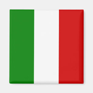Die Flagge Italiens Magnet