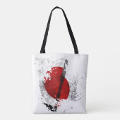 die Flagge Japans Tasche (Rückseite)