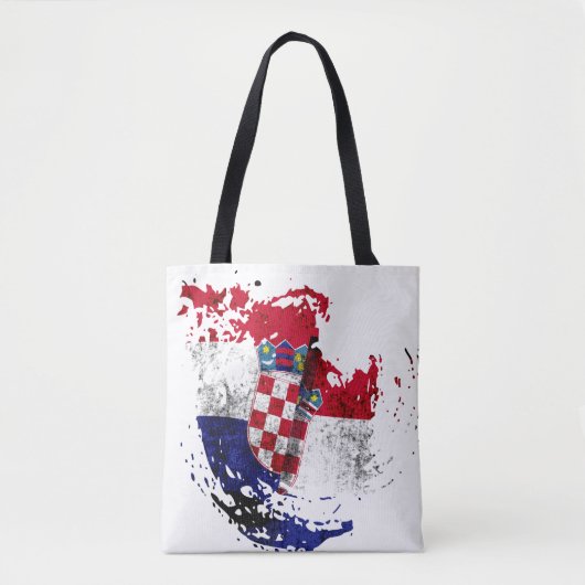 die Flagge Kroatiens Tasche (Vorderseite)