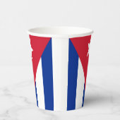 Die Flagge Kubas Pappbecher (Rechts)