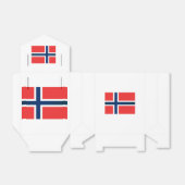 Die Flagge Norwegens Geschenkschachtel (Ungefaltet)
