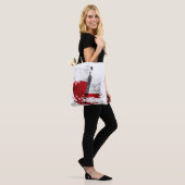 die Flagge Polens Tasche (Am Model)