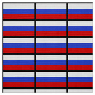 Die Flagge Russlands Stoff