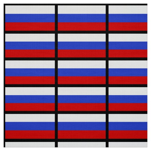 Die Flagge Russlands Stoff (Muster)