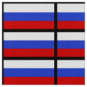 Die Flagge Russlands Stoff (Nahaufnahme)