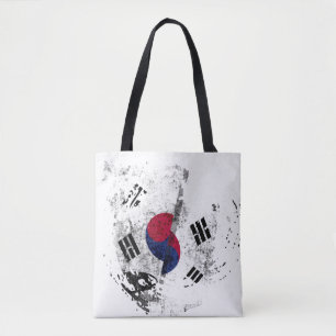 die Flagge Südkoreas Tasche
