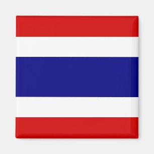 Die Flagge Thailands Magnet