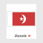 Die Flagge Umm al-Qaiwains Aufkleber (Blatt)