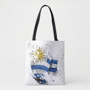 die Flagge Uruguays Tasche