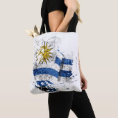 die Flagge Uruguays Tasche (Von Nahem)